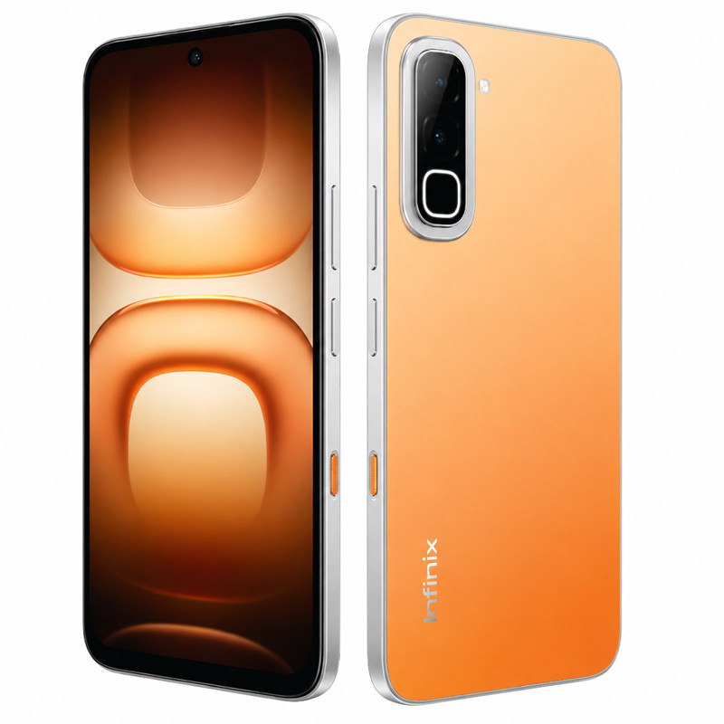 Smartphone Infinix Hot 70 4G 8Go 128Go Orange en Tunisie