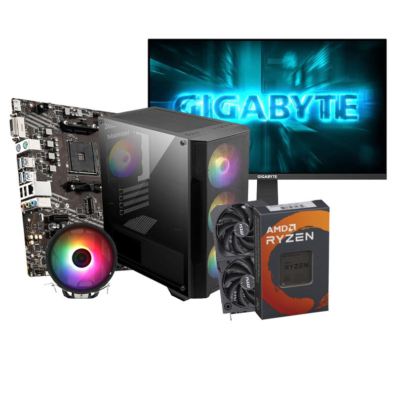 Pc Gamer Apex R503 24" Ryzen 5 16Go 512Go SSD RTX 5060 8Go en Tunisie