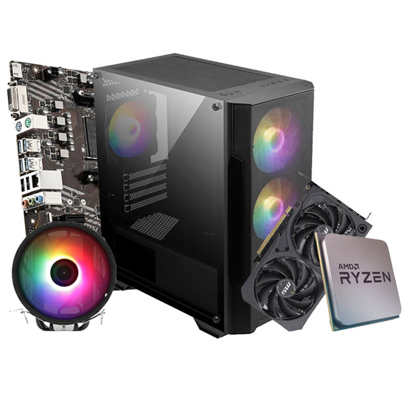 Pc Gamer Apex R514 Ryzen 5 5500 16Go 1To SSD RTX 5050 8Go en Tunisie