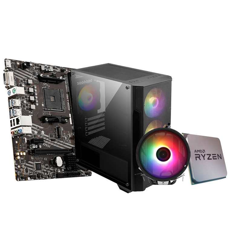 Pc Gamer Apex R515 Ryzen 5 5500 16Go 1To SSD 512Go SSD RTX 5060 8Go