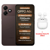 Smartphone Oppo A6c 4Go 128Go Marron