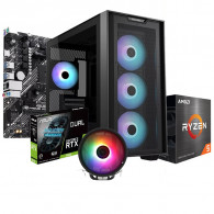 Pc Gamer Apex 518 Ryzen 5 5500 16Go 512Go SSD RTX 3050 6Go en Tunisie