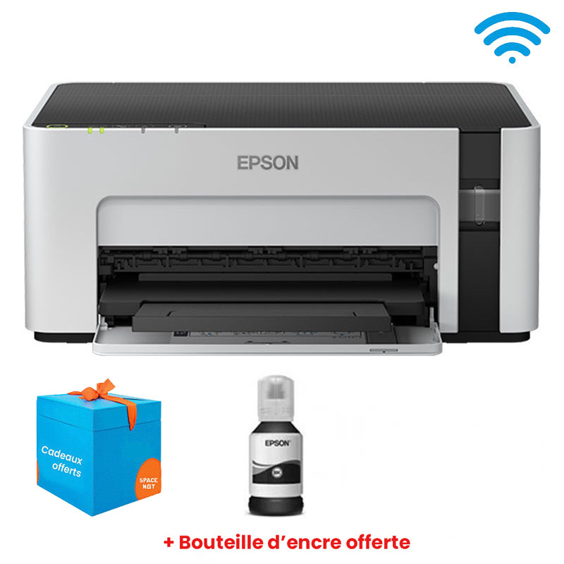 Imprimante EPSON ET-M1120 à Réservoir Intégré ECOTANK Monochrome - (C11CG96404)