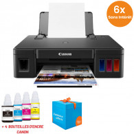 Imprimante Canon Jet D'encre Multifonction 3En1 G2410 Couleur Noir
