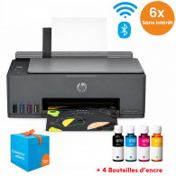 Imprimante à Réservoir Intégré 3En1 HP Smart Tank 581 Couleur Wi-Fi - Noir (4A8D4A)