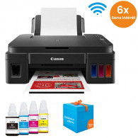 Imprimante à Réservoir Intégré Canon Pixima G3410 3en1 Couleur Wi-Fi Noir en Tunisie