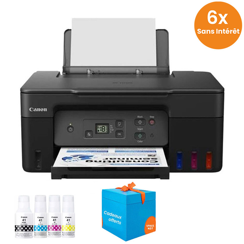 Imprimante Canon PIXMA G2470 à Réservoir Intégré 3 En 1 Couleur en Tunisie