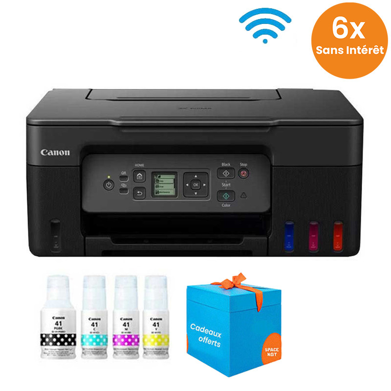 Imprimante Canon Multifonction Pixma G3470 Couleur Réservoir Intégré Wifi Noir en Tunisie