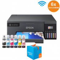 Imprimante à Réservoir Intégré EPSON ECOTANK L8050 Couleur Wi-Fi - Noir (C11CK37403)