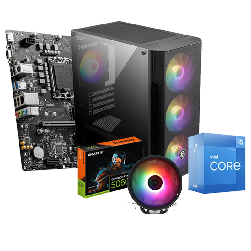 Pc de Bureau Gamer MAX 508 i5 12Gén 32Go 1To SSD  RTX 5060 8Go en Tunisie