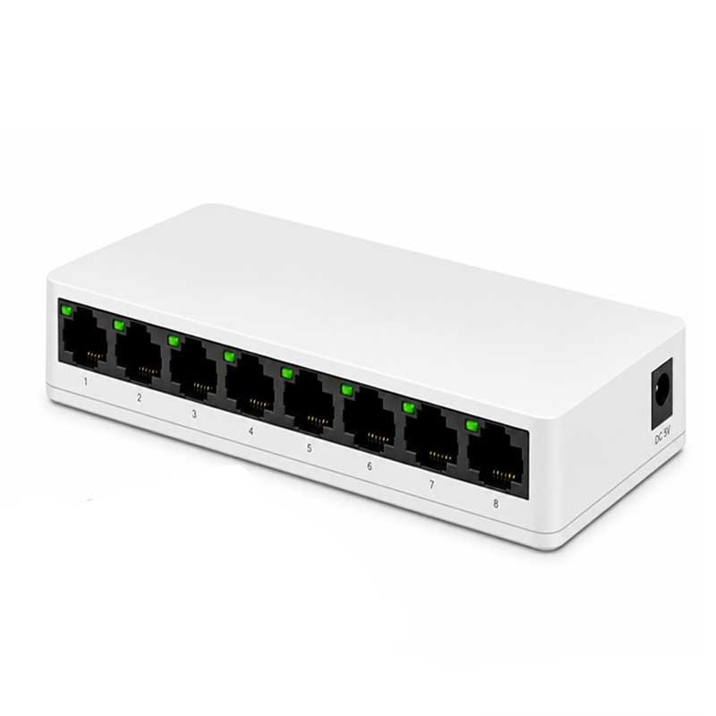 Switch De Bureau Pix Link SW08S 8 Ports 10/100 Mbps en Tunisie
