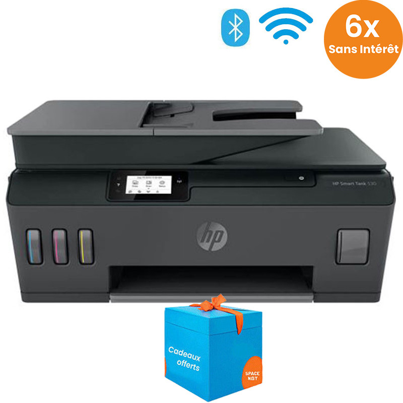 Imprimante HP 530 Multifonction Sans Fil Smart Tank en Tunisie