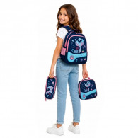 Sac à Dos Scolaire Avec Trousse & Sac Gouter S1133