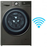 Lavante Séchante LG Frontale LG 9 KG - SMART DD 6M - Silver