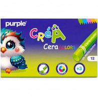 12 Crayons Pastel l’huile Purple Cera Colors en Tunisie
