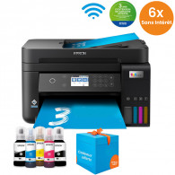 Imprimante Epson EcoTank L6270 Jet d’encre Multifonction 3-en-1 couleur A4 Wi-Fi (C11CJ61404)