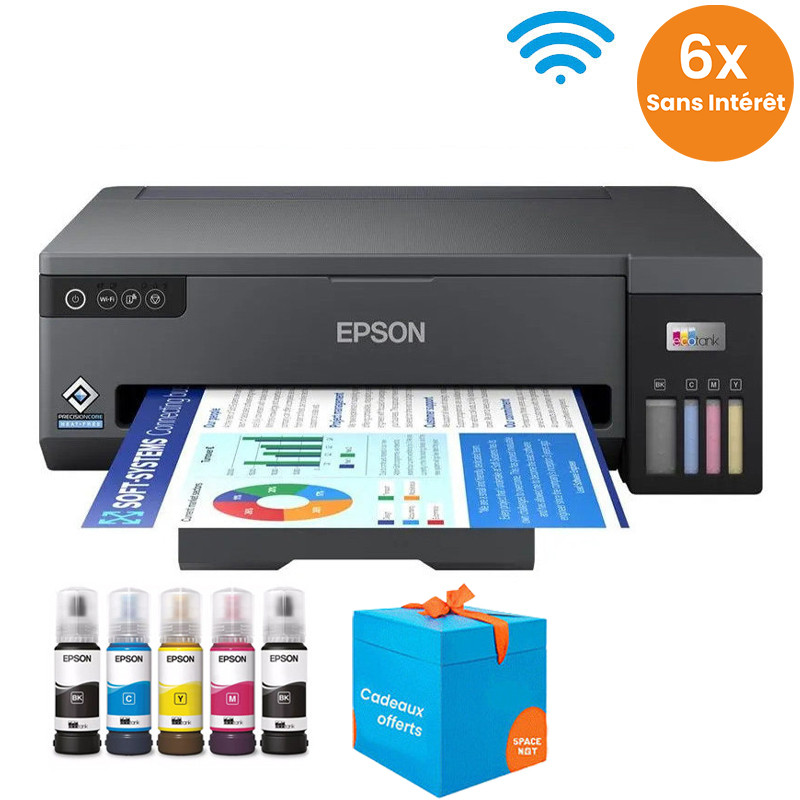 Imprimante Epson EcoTank L11050 Jet D'encre Couleur Wifi en Tunisie