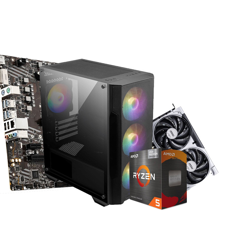 Pc Gamer Apex R521 Ryzen 5 16Go 1To SSD RTX 5060 en Tunisie