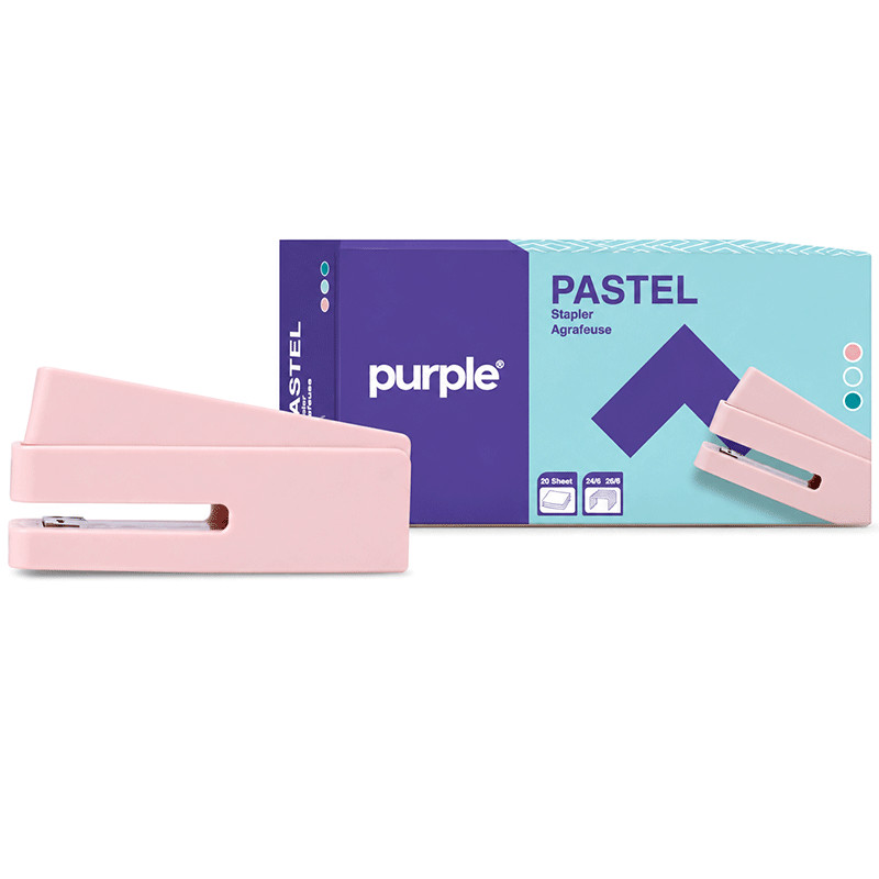 Agrafeuse Purple Pastel Rose en Tunisie