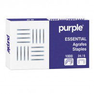 Paquet De 1000 Agrafes Purple Essential 24/6 EN Tunisie