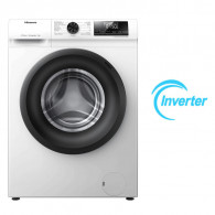 Machine à Laver Frontale Hisense WFQP8014EVM Inverter 8Kg Blanc