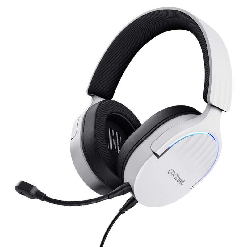 Micro Casque Gaming Trust GXT 490 FAYZO Blanc en Tunisie