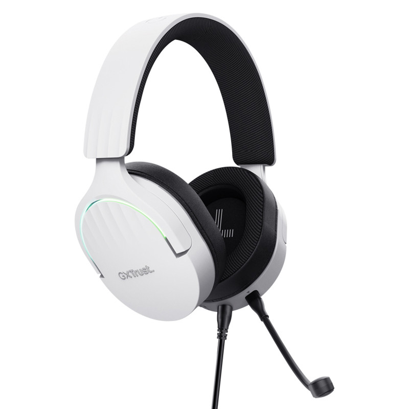 Micro Casque Gaming Trust GXT 490 FAYZO Blanc en Tunisie