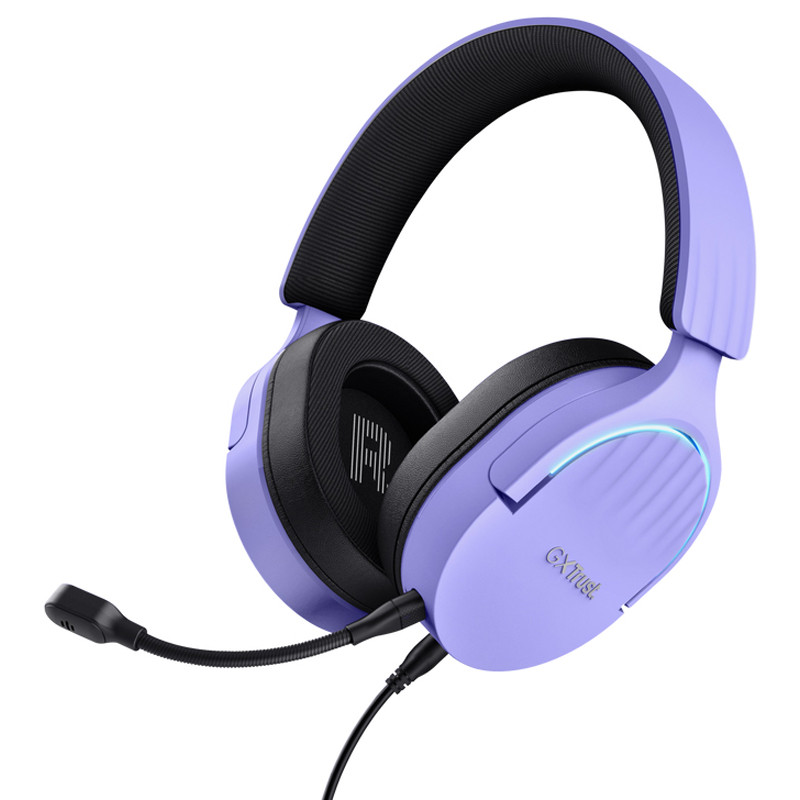 Micro Casque Gaming Trust GXT 490 FAYZO Violet en Tunisie
