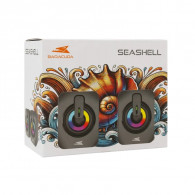 Haut Parleur Filaire Baracuda Seashell Noir en Tunisie