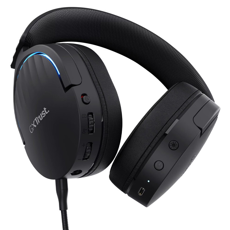 Micro Casque Gaming Trust GXT 491 FAYZO Noir en Tunisie