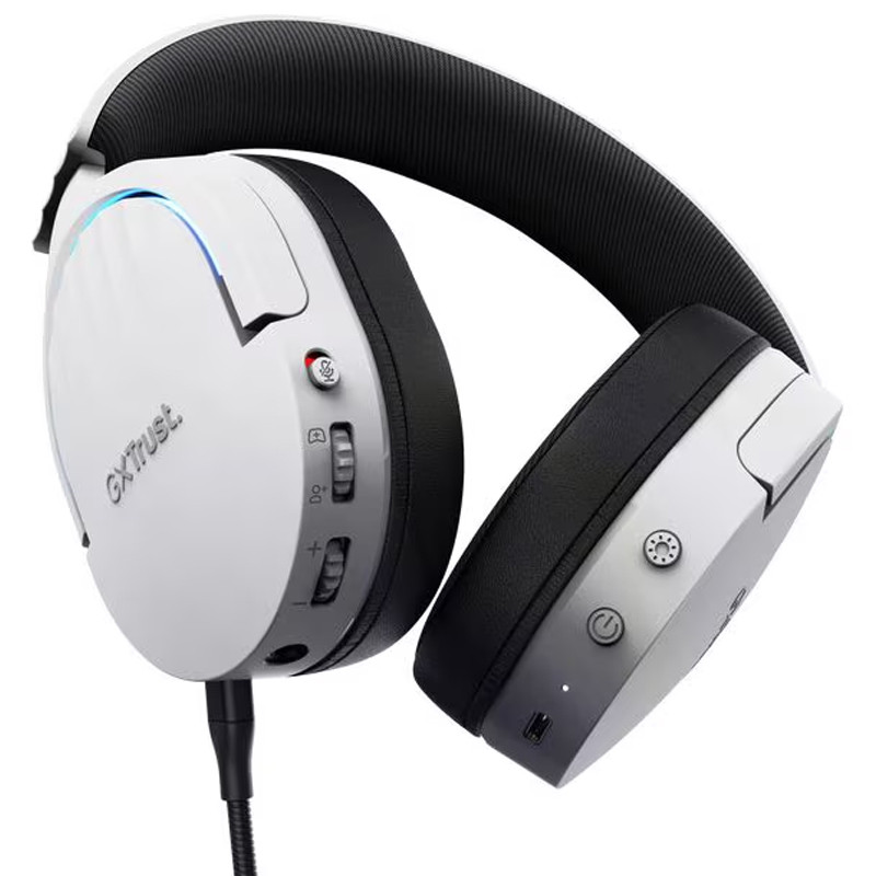Micro Casque Gaming Trust GXT 491 FAYZO Blanc en Tunisie