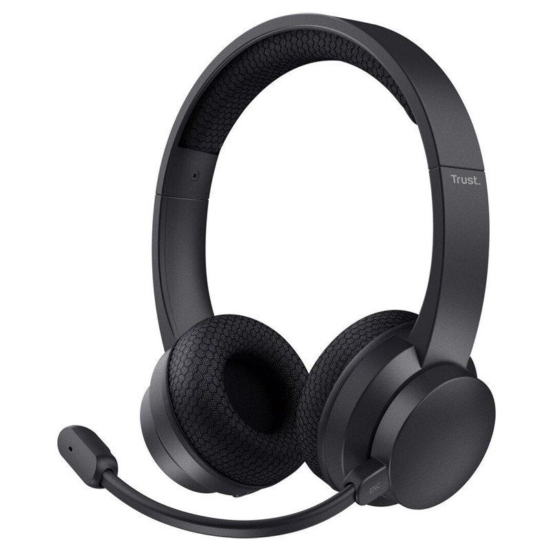 Micro Casque Gaming Trust Ayda ENC Noir en Tunisie