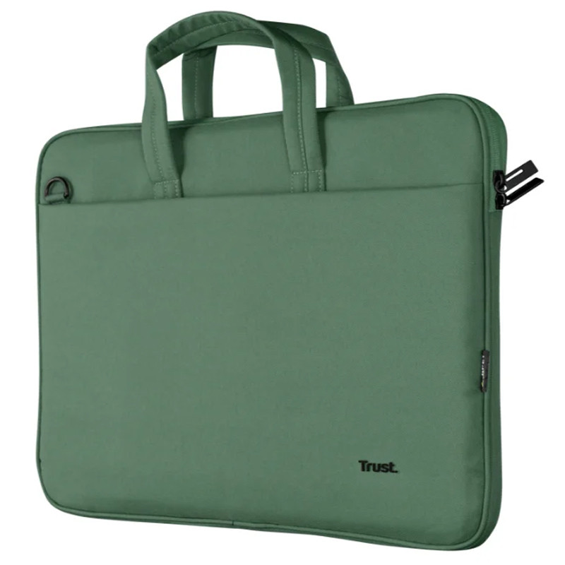 Sacoche Trust Bologna Ecologique Pour Pc Portable 16" Vert