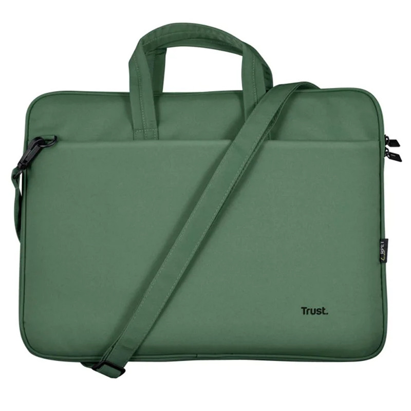 Sacoche Trust Bologna Ecologique Pour Pc Portable 16" Vert en Tunisie