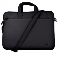 Sacoche Trust Bologna Ecologique Pour Pc Portable 14" Noir