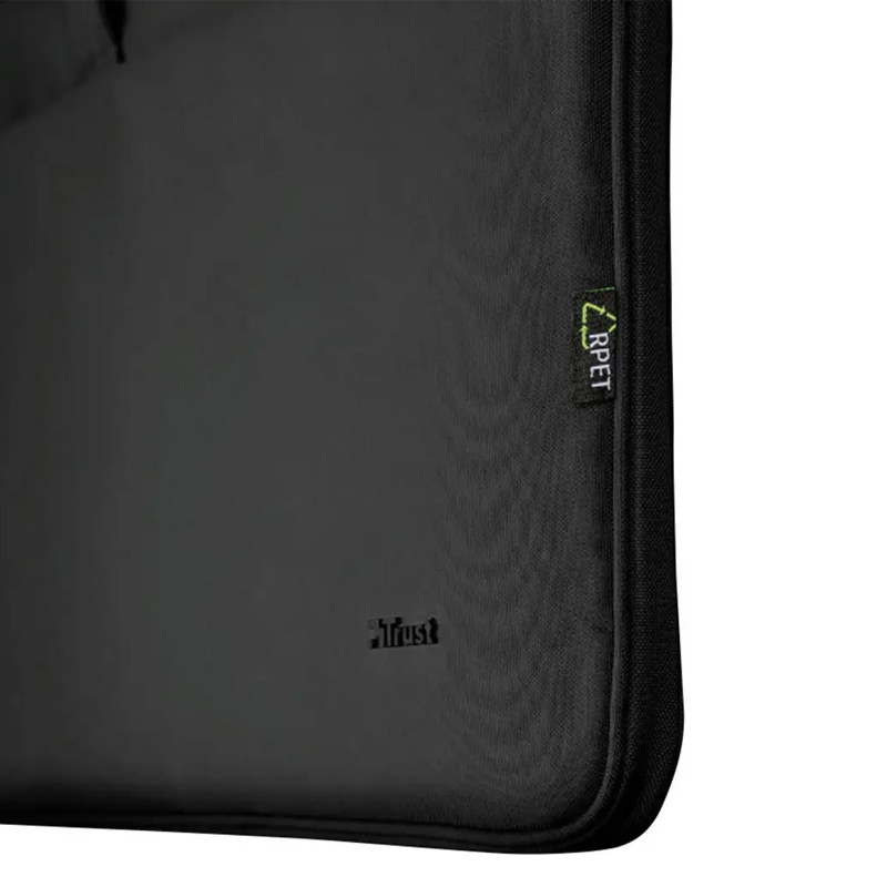 Sacoche Trust Bologna Ecologique Pour Pc Portable 14" Noir