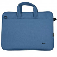 Sacoche Trust Bologna Ecologique Pour Pc Portable 14" Bleu en Tunisie