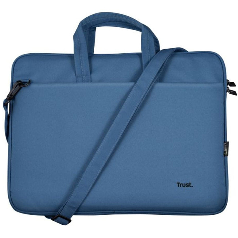 Sacoche Trust Bologna Ecologique Pour Pc Portable 14" Bleu en Tunisie