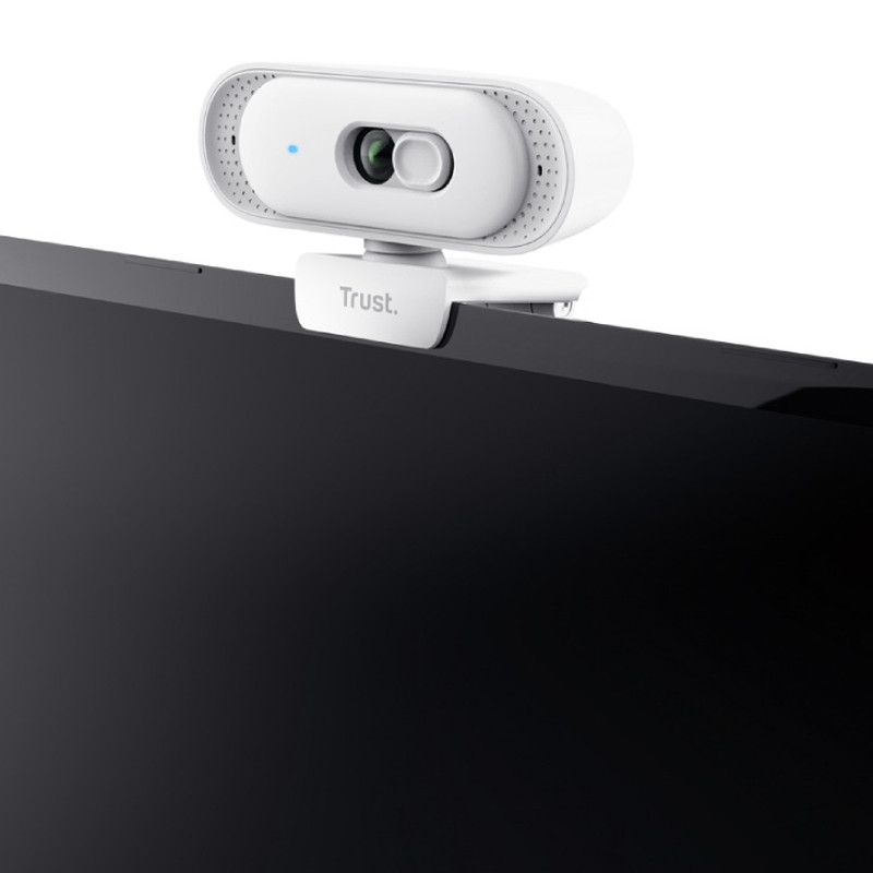 Webcam Trust Tomar QHD 2K Blanc en Tunisie