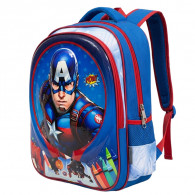 Sac à Dos Scolaire S20276 Captain America Bleu