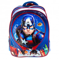 Sac à Dos Scolaire S20276 Captain America Bleu