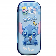 Trousse Scolaire Gerex We Love Stitch Bleu Ciel en Tunisie