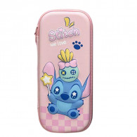 Trousse Scolaire Gerex We Love Stitch Rose en Tunisie