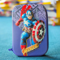 Trousse Scolaire Gerex Captain America Violet en Tunisie