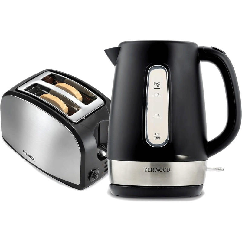 Pack Bouilloire Électrique + Grill pain kenwood MPM02 Noir en Tunisie