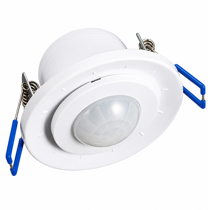 Détecteur de Mouvement Somef Usage Plafonnier Orientable 360°/8M IP20 Blanc en Tunisie