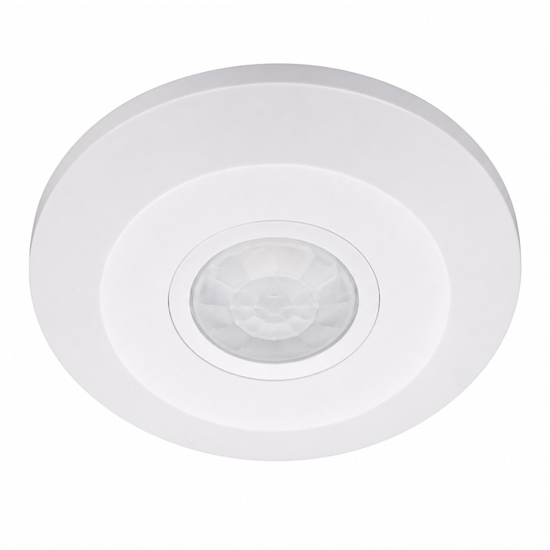 Détecteur de Mouvement Somef Usage Plafonnier Encastrable Apparent 360°/8M IP20 Blanc en Tunisie