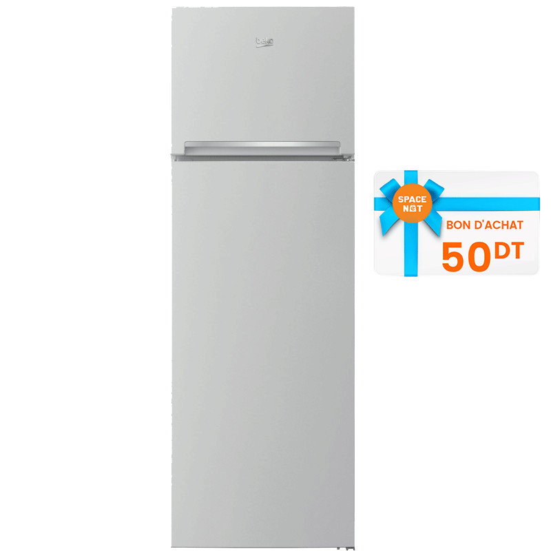 Réfrigérateur Beko RDSA43S 310L MiniFrost Silver en Tunisie