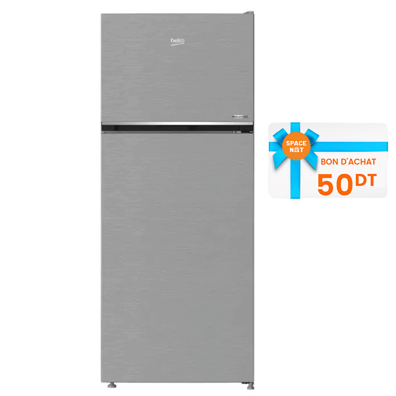 Réfrigérateur Beko RDSG490M20SXB 490L MinFrost Silver en Tunisie