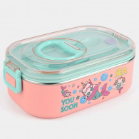 Lunch Box Gerex Double Grid NO.2685 900ML Rose en Tunisie